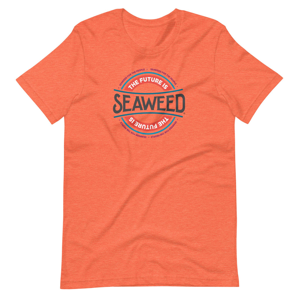 The Future Is Seaweed™ Classic Tee - Charcoal Text - Seaweed for the People