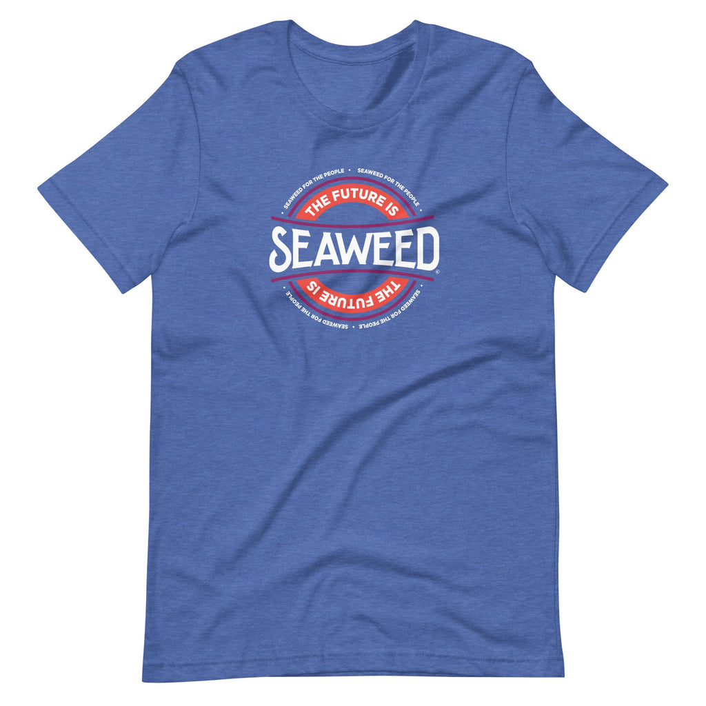 The Future Is Seaweed™ Classic Tee - White Text - Seaweed for the People